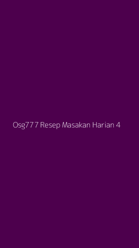 Tampilan Antarmuka Aplikasi Osg777 Resep Masakan Harian - 4