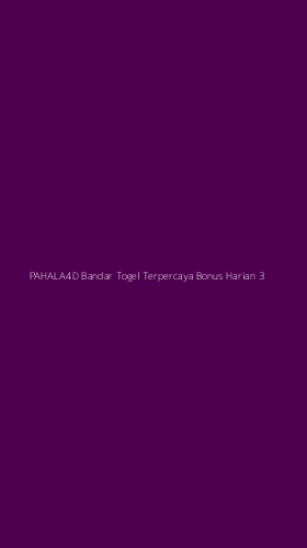 Tampilan Antarmuka Aplikasi Pahala4d Bandar Togel Terpercaya Bonus Harian - 3
