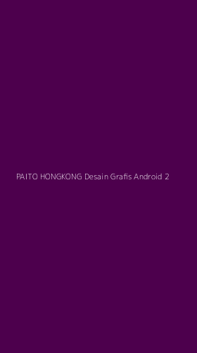 Tampilan Antarmuka Aplikasi Paito Hongkong Desain Grafis Android - 2