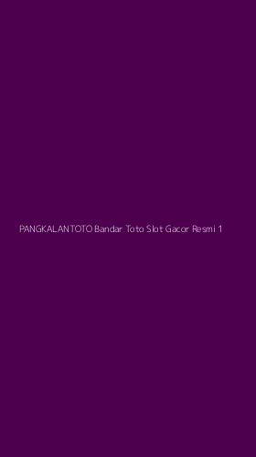 Tampilan Antarmuka Aplikasi Pangkalantoto Bandar Toto Slot Gacor Resmi - 1