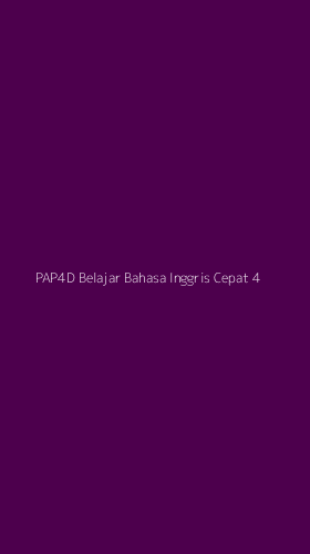 Tampilan Antarmuka Aplikasi Pap4d Belajar Bahasa Inggris Cepat - 4
