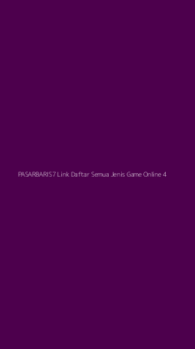Tampilan Antarmuka Aplikasi Pasarbaris7 Link Daftar Semua Jenis Game Online - 4