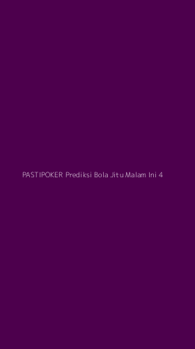 Tampilan Antarmuka Aplikasi Pastipoker Prediksi Bola Jitu Malam Ini - 4