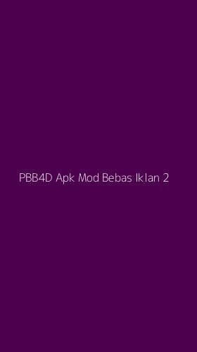 Tampilan Antarmuka Aplikasi Pbb4d Apk Mod Bebas Iklan - 2