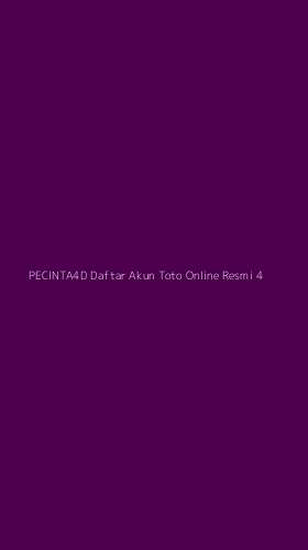 Tampilan Antarmuka Aplikasi Pecinta4d Daftar Akun Toto Online Resmi - 4