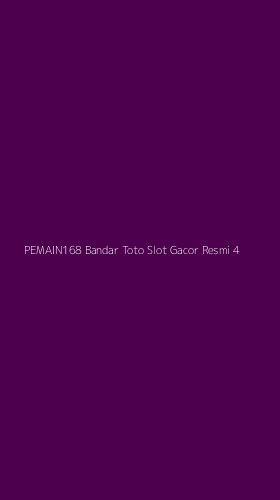Tampilan Antarmuka Aplikasi Pemain168 Bandar Toto Slot Gacor Resmi - 4