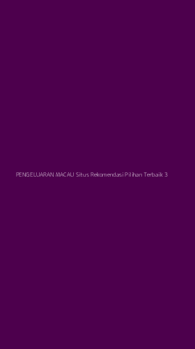 Tampilan Antarmuka Aplikasi Pengeluaran Macau Situs Rekomendasi Pilihan Terbaik - 3