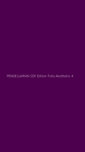 Tampilan Antarmuka Aplikasi Pengeluaran Sdy Editor Foto Aesthetic - 4