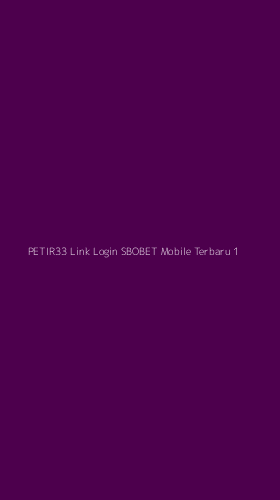 Tampilan Antarmuka Aplikasi Petir33 Link Login Sbobet Mobile Terbaru - 1