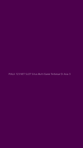 Tampilan Antarmuka Aplikasi Piala 123 Net Slot Situs Multi Game Terbesar Di Asia - 3
