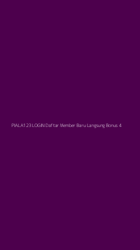 Tampilan Antarmuka Aplikasi Piala123 Login Daftar Member Baru Langsung Bonus - 4