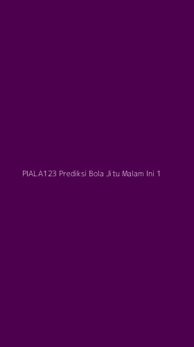 Tampilan Antarmuka Aplikasi Piala123 Prediksi Bola Jitu Malam Ini - 1