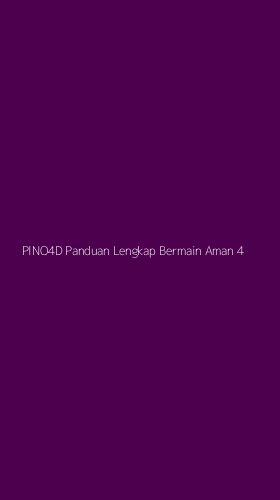 Tampilan Antarmuka Aplikasi Pino4d Panduan Lengkap Bermain Aman - 4