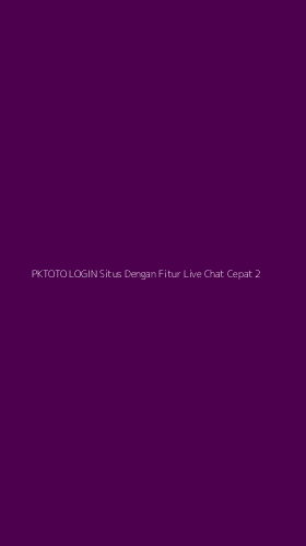 Tampilan Antarmuka Aplikasi Pktoto Login Situs Dengan Fitur Live Chat Cepat - 2