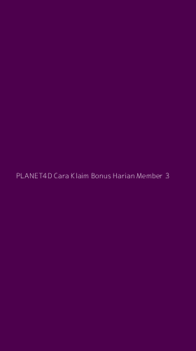 Tampilan Antarmuka Aplikasi Planet4d Cara Klaim Bonus Harian Member - 3