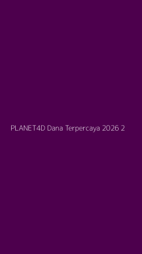 Tampilan Antarmuka Aplikasi Planet4d Dana Terpercaya 2026 - 2