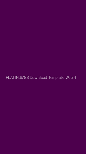 Tampilan Antarmuka Aplikasi Platinum88 Download Template Web - 4