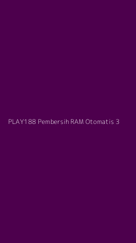 Tampilan Antarmuka Aplikasi Play188 Pembersih Ram Otomatis - 3