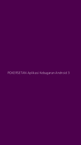 Tampilan Antarmuka Aplikasi Pokersetan Aplikasi Kebugaran Android - 3