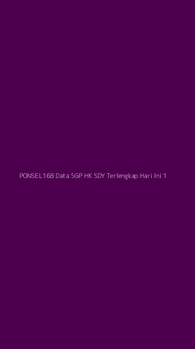 Tampilan Antarmuka Aplikasi Ponsel168 Data Sgp Hk Sdy Terlengkap Hari Ini - 1
