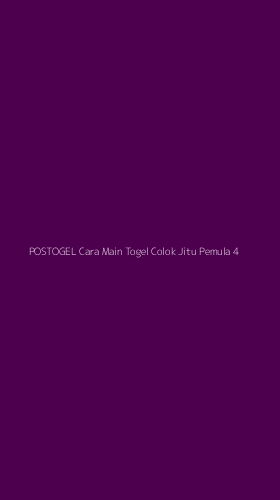 Tampilan Antarmuka Aplikasi Postogel Cara Main Togel Colok Jitu Pemula - 4