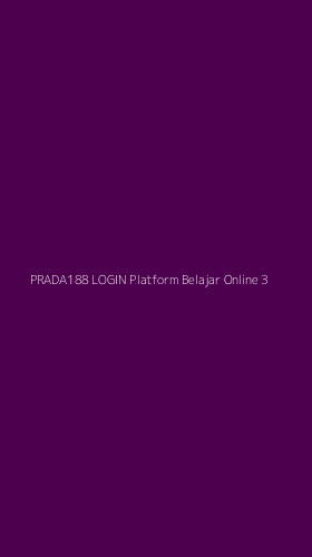 Tampilan Antarmuka Aplikasi Prada188 Login Platform Belajar Online - 3