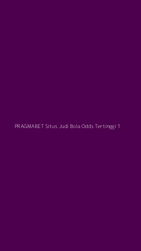 Tampilan Antarmuka Aplikasi Pragmabet Situs Judi Bola Odds Tertinggi - 1