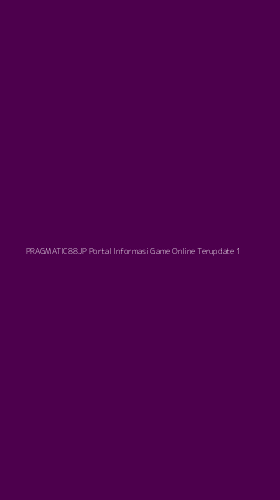 Tampilan Antarmuka Aplikasi Pragmatic88jp Portal Informasi Game Online Terupdate - 1