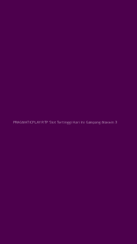 Tampilan Antarmuka Aplikasi Pragmaticplay Rtp Slot Tertinggi Hari Ini Gampang Maxwin - 3
