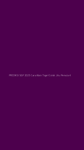 Tampilan Antarmuka Aplikasi Prediksi Sgp 2025 Cara Main Togel Colok Jitu Pemula - 4