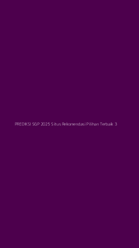 Tampilan Antarmuka Aplikasi Prediksi Sgp 2025 Situs Rekomendasi Pilihan Terbaik - 3