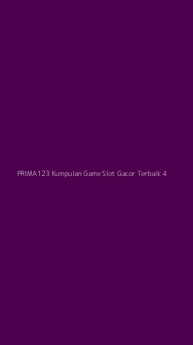 Tampilan Antarmuka Aplikasi Prima123 Kumpulan Game Slot Gacor Terbaik - 4