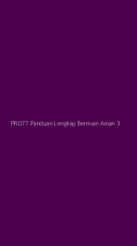Tampilan Antarmuka Aplikasi Pro77 Panduan Lengkap Bermain Aman - 3