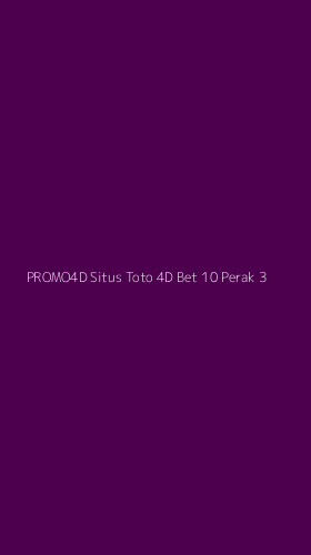 Tampilan Antarmuka Aplikasi Promo4d Situs Toto 4d Bet 10 Perak - 3