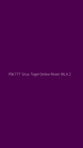 Tampilan Antarmuka Aplikasi Psk777 Situs Togel Online Resmi Wla - 2