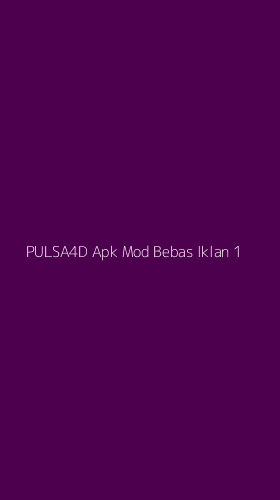 Tampilan Antarmuka Aplikasi Pulsa4d Apk Mod Bebas Iklan - 1
