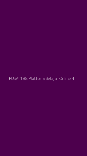 Tampilan Antarmuka Aplikasi Pusat188 Platform Belajar Online - 4