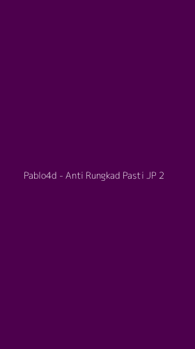 Tampilan Antarmuka Aplikasi Pablo4d - Anti Rungkad Pasti JP - 2