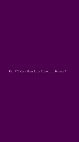 Tampilan Antarmuka Aplikasi Padi777 Cara Main Togel Colok Jitu Pemula - 4