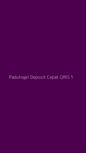 Tampilan Antarmuka Aplikasi Padutogel Deposit Cepat Qris - 1
