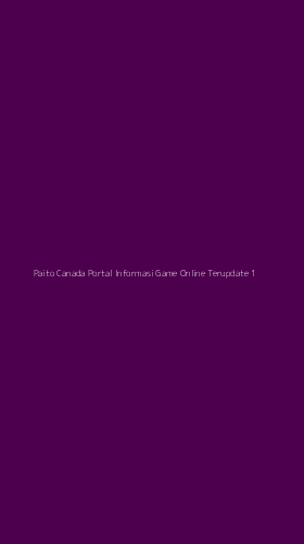 Tampilan Antarmuka Aplikasi Paito Canada Portal Informasi Game Online Terupdate - 1
