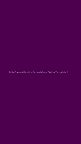 Tampilan Antarmuka Aplikasi Paito Canada Portal Informasi Game Online Terupdate - 4