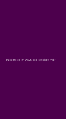 Tampilan Antarmuka Aplikasi Paito Hociminh Download Template Web - 1