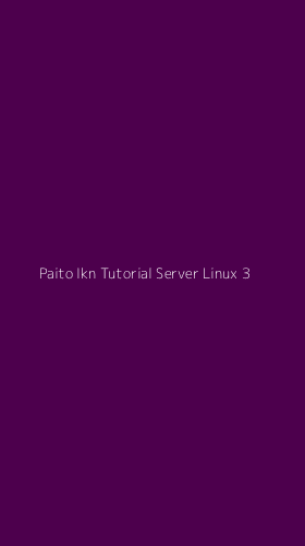 Tampilan Antarmuka Aplikasi Paito Ikn Tutorial Server Linux - 3