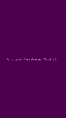 Tampilan Antarmuka Aplikasi Paito Jepang Cara Membuat Website - 3