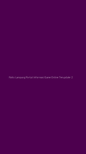 Tampilan Antarmuka Aplikasi Paito Lampung Portal Informasi Game Online Terupdate - 2
