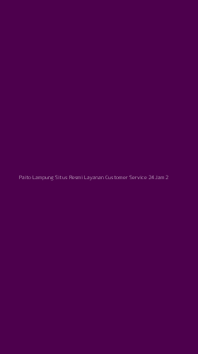 Tampilan Antarmuka Aplikasi Paito Lampung Situs Resmi Layanan Customer Service 24jam - 2