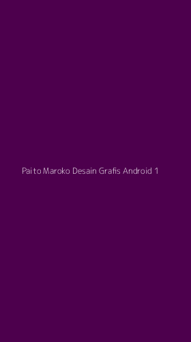 Tampilan Antarmuka Aplikasi Paito Maroko Desain Grafis Android - 1