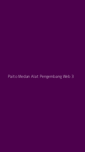 Tampilan Antarmuka Aplikasi Paito Medan Alat Pengembang Web - 3