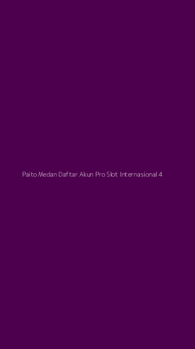 Tampilan Antarmuka Aplikasi Paito Medan Daftar Akun Pro Slot Internasional - 4